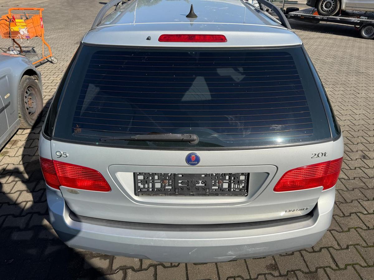 Saab 9-5 original Heckklappe mit Scheibe Silber SportsCombi Kombi BJ07